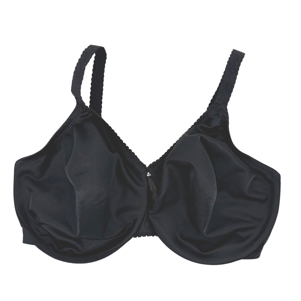 Wacoal Basic Beauty Black Full Figure Underwire Bra 857109 Size 40G Support